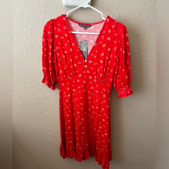 NWT sexy floral French Connection Summer Dress - Picture 11 of 12